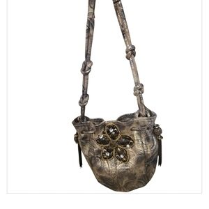 Vintage Mary Frances  Elegant Metallic Shoulder Bag